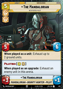 The Mandalorian, Weathered Pilot - Jump to Lightspeed: Extras (Uncommon) [XJTL-472]