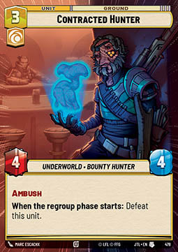 Contracted Hunter - Jump to Lightspeed: Extras (Uncommon) [XJTL-478]