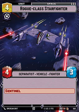 Rogue-class Starfighter - Jump to Lightspeed: Extras (Common) [XJTL-503]