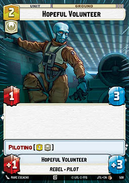 Hopeful Volunteer - Jump to Lightspeed: Extras (Common) [XJTL-508]