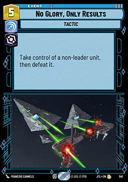 No Glory, Only Results (V.2) - Jump to Lightspeed (Rare) [JTL-541]