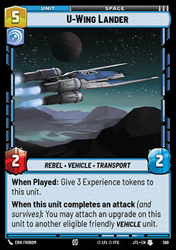 U-Wing Lander (V.2) - Jump to Lightspeed (Uncommon) [JTL-568]