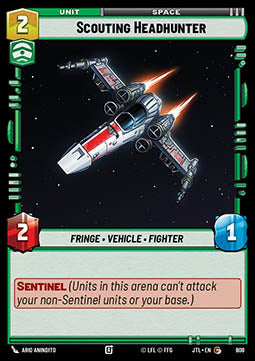 Scouting Headhunter (V.2) - Jump to Lightspeed (Common) [JTL-608]