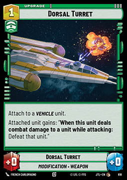 Dorsal Turret (V.2) - Jump to Lightspeed (Common) [JTL-618]