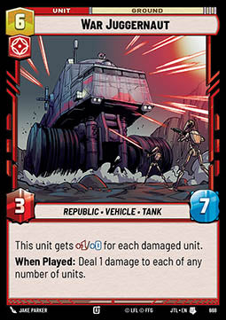 War Juggernaut (V.2) - Jump to Lightspeed (Uncommon) [JTL-668]
