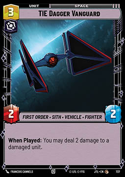 TIE Dagger Vanguard (V.2) - Jump to Lightspeed (Common) [JTL-737]