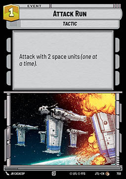 Attack Run (V.2) - Jump to Lightspeed (Common) [JTL-759]