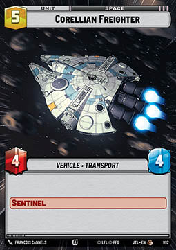Corellian Freighter (V.2) - Jump to Lightspeed: Extras (Common) [XJTL-992]