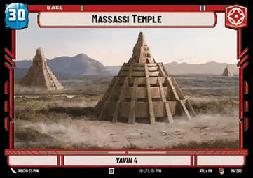 Massassi Temple // Experience Token - Jump to Lightspeed (Common) [JTL-026]