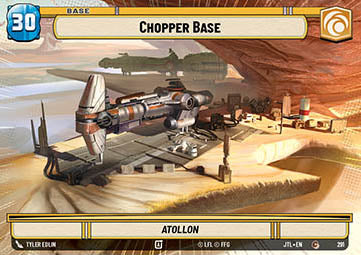 Chopper Base // TIE Fighter Token - Jump to Lightspeed: Extras (Common) [XJTL-291]