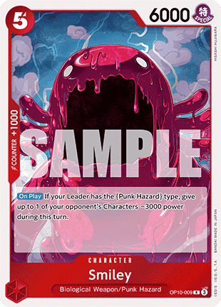 Smiley (OP10-009) - Royal Blood (Rare) [OP10-009]
