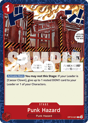 Punk Hazard (OP10-021) - Royal Blood (Common) [OP10-021]