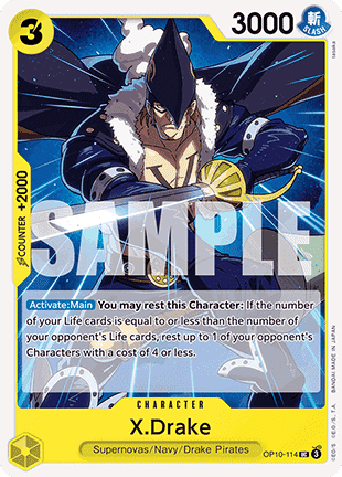 X.Drake (OP10-114) - Royal Blood (Uncommon) [OP10-114]