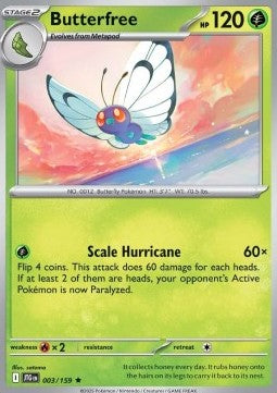 Butterfree - Journey Together (Rare) [JTG-003]