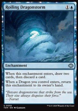 Roiling Dragonstorm - Tarkir: Dragonstorm (Uncommon) [TDM-55]