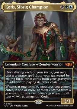 Kotis, Sibsig Champion - Commander: Tarkir: Dragonstorm (Mythic) [TDC-5]