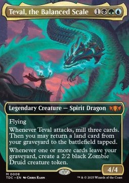 Teval, the Balanced Scale - Commander: Tarkir: Dragonstorm (Mythic) [TDC-8]