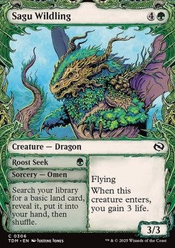 Sagu Wildling // Roost Seek - Tarkir: Dragonstorm: Extras (Common) [XTDM-306]