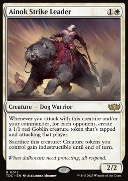 Ainok Strike Leader - Commander: Tarkir: Dragonstorm (Rare) [TDC-11]
