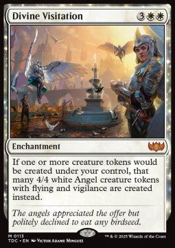 Divine Visitation - Commander: Tarkir: Dragonstorm (Mythic) [TDC-113]