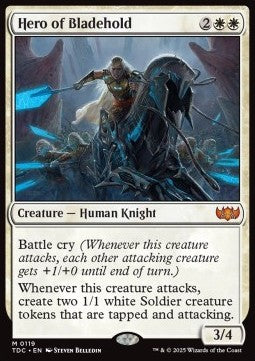 Hero of Bladehold - Commander: Tarkir: Dragonstorm (Mythic) [TDC-119]
