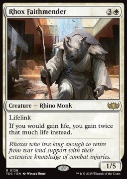 Rhox Faithmender - Commander: Tarkir: Dragonstorm (Rare) [TDC-128]