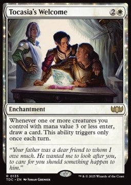 Tocasia's Welcome - Commander: Tarkir: Dragonstorm (Rare) [TDC-135]