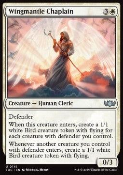 Wingmantle Chaplain - Commander: Tarkir: Dragonstorm (Uncommon) [TDC-141]