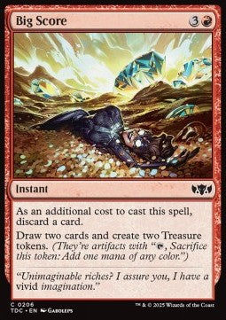 Big Score - Commander: Tarkir: Dragonstorm (Common) [TDC-206]
