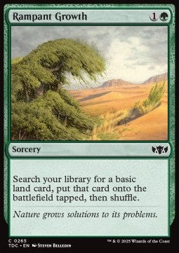 Rampant Growth - Commander: Tarkir: Dragonstorm (Common) [TDC-265]