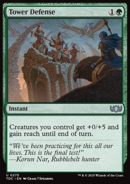 Tower Defense - Commander: Tarkir: Dragonstorm (Uncommon) [TDC-275]