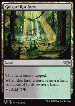 Golgari Rot Farm - Commander: Tarkir: Dragonstorm (Uncommon) [TDC-368]