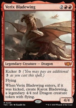 Verix Bladewing - Commander: Tarkir: Dragonstorm (Mythic) [TDC-243]