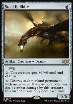 Steel Hellkite - Commander: Tarkir: Dragonstorm (Rare) [TDC-327]