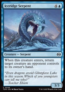 Iceridge Serpent - Tarkir: Dragonstorm (Common) [TDM-49]