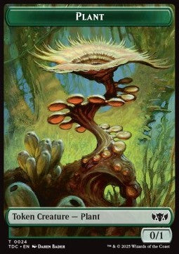 Plant Token (G 0/1) // Insect Token (G 1/1) - Tarkir: Dragonstorm: Tokens (Token) [TTDM-CT 24/22]