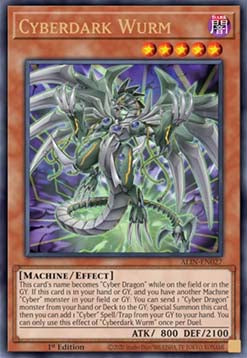 Cyberdark Wurm - Alliance Insight (Ultra Rare) [ALIN-027]