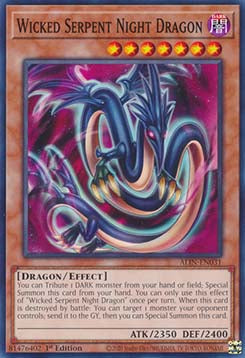 Wicked Serpent Night Dragon - Alliance Insight (Common) [ALIN-031]