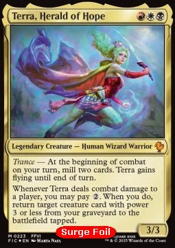 Terra, Herald of Hope - Commander: FINAL FANTASY: Collector's Edition (Mythic) [CFIC-223]