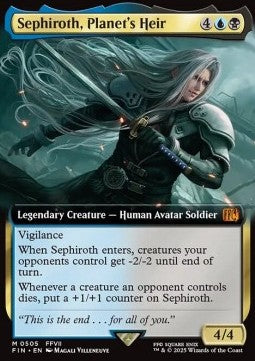 Sephiroth, Planet's Heir (V.1) - Magic: The Gathering - FINAL FANTASY: Extras (Mythic) [XFIN-505]