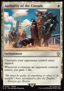 Authority of the Consuls