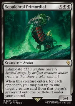 Sepulchral Primordial - Commander: Magic: The Gathering - FINAL FANTASY (Rare) [FIC-284]