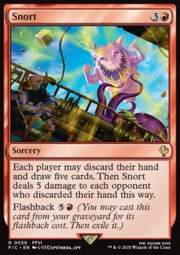 Snort - Commander: Magic: The Gathering - FINAL FANTASY (Rare) [FIC-58]