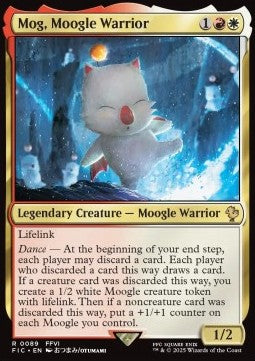 Mog, Moogle Warrior - Commander: Magic: The Gathering - FINAL FANTASY (Rare) [FIC-89]