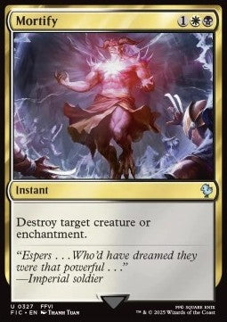 Mortify - Commander: Magic: The Gathering - FINAL FANTASY (Uncommon) [FIC-327]