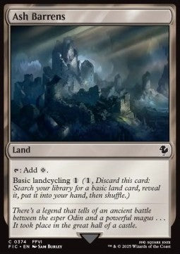 Ash Barrens - Commander: Magic: The Gathering - FINAL FANTASY (Common) [FIC-374]