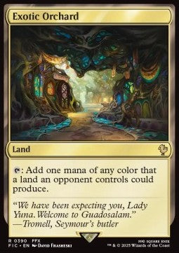 Exotic Orchard - Commander: Magic: The Gathering - FINAL FANTASY (Rare) [FIC-390]