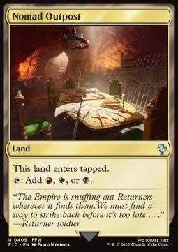 Nomad Outpost - Commander: Magic: The Gathering - FINAL FANTASY (Uncommon) [FIC-409]