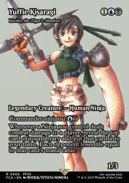 Yuriko, the Tiger's Shadow - Magic: The Gathering - FINAL FANTASY Through the Ages (Rare) [FCA-60]