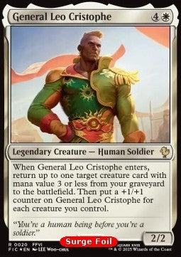 General Leo Cristophe - Commander: FINAL FANTASY: Collector's Edition (Rare) [CFIC-20]